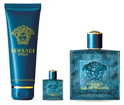 Produktbild von EROS Eau de Toilette 100 ml + Eau de Toilette 5 ml + Duschgel 150 ml