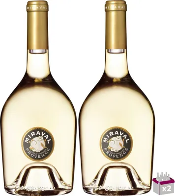 Image de Miraval vin blanc 2024 - AOP Côtes de Provence - 2x75Cl - 13 °