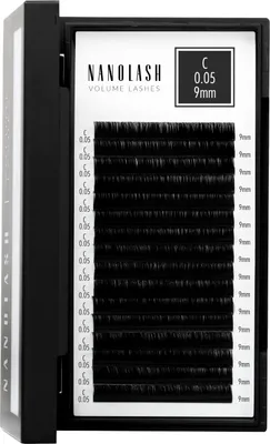 Produktbild von VOLUME LASHES falsche Wimpern 0,05 C #9 mm 1 Stck