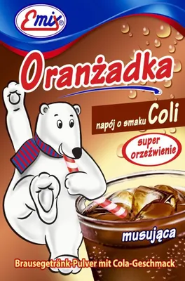 Zdjęcie produktu dla Oranżadka musująca smak coli emix 16g