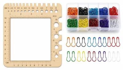 Stricknadeln & Birkenpins, 15 cm, 101 Stück