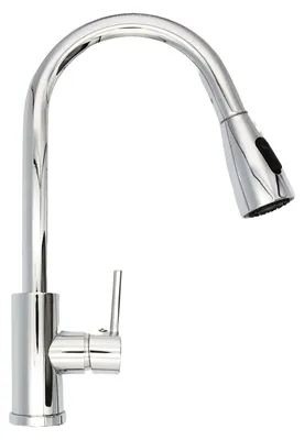 Produktbild von Küchenarmatur Chrom Einhebelmischer mit Brausefunktion