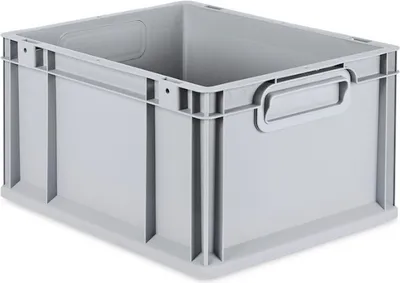 Produktbild von Eurobox NextGen Economy | Griffe geschlossen | HxBxT 22x30x40cm | 20 Liter | Eurobehälter, Transportbox, Transportbehälter, Stapelbehälter