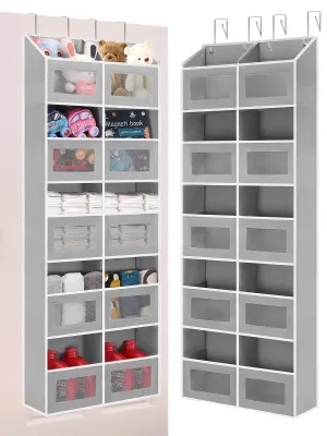 Produktbild von Solidchoice – Hängeaufbewahrung für hinter der Tür mit 10 Fächern