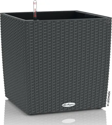 Zdjęcie produktu dla LECHUZA® Sadzarki CUBE Cottage 30 Granite All-in-One