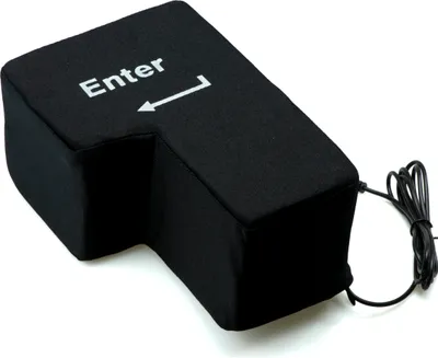 Produktbild von Velký antistresový polštář USB pro klávesu ENTER
