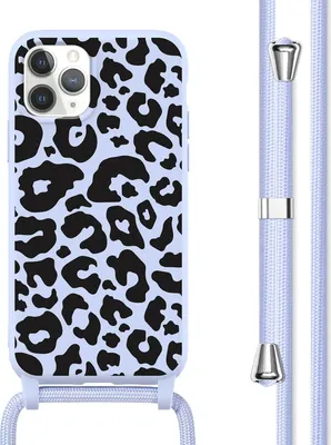 Obrázok produktu pre imoshion Silikónové dizajnové puzdro so šnúrou pre Apple iPhone 11 Pro - Animal Lilac