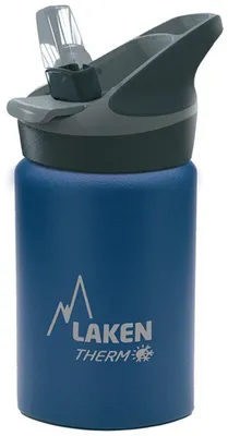 Thermo-Kinderflasche 500 ml, Edelstahl, auslaufsicher, blau