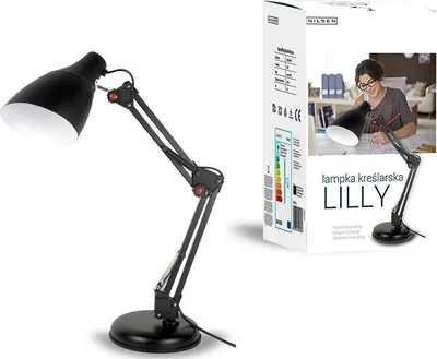 Immagine prodotto di Lampada Da Tavolo E27 Lilly Nero Nilsen