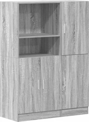 Zdjęcie produktu dla VidaXL 3324147, Drewno, Szary, Dąb, 950 mm, 415 mm, 1315 mm