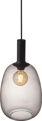 Produktbild von Nordlux Żyrandol wiszący z przydymionego szkła Alton na żarówkę E27 ø23cm 47303047