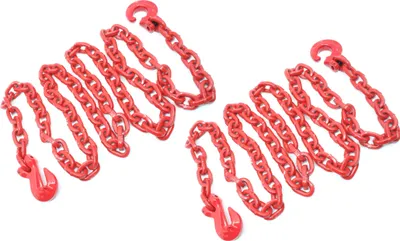 Produktbild von 2m & 3m Forstkette, Rückekette vierkant, 10mm mit Schling- u. Parallelhaken Spar-Set - [ 10mm  ]