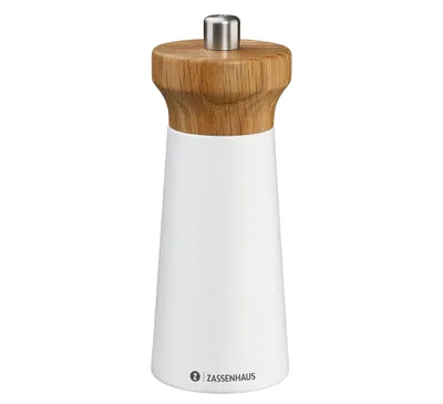 Zdjęcie produktu dla Zassenhaus młynek do pieprzu Westerland biały 14cm