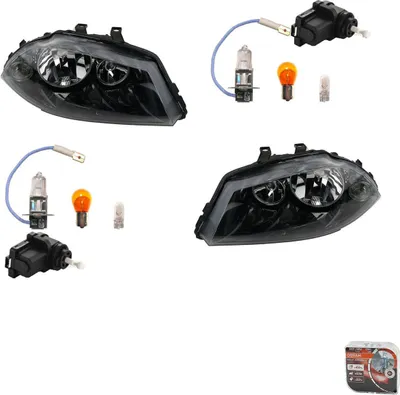 Produktbild von Scheinwerfer L R + Osram Night Breaker Laser passend für Seat Ibiza Cordoba 6L194005M 6L194006M 1J0941295B 1J0941295F 9948336 1J0941295C 6X0941 Johns