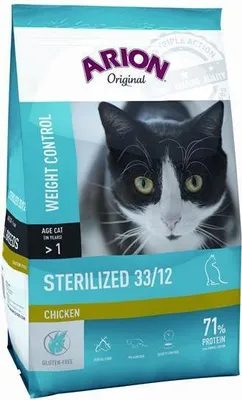 Zdjęcie produktu dla Arion Sterilized Chicken, Dorosły, Kurczak, Ryż, 2 kg