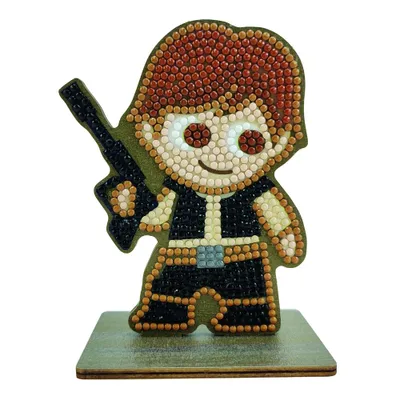 Produktbild von CRYSTAL ART Diamantov Kleiner Ofen Star Wars: Han Solo