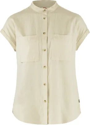 Produktbild von FJÄLLRÄVEN Övik Hemp Shirt SS W Chalk White XL
