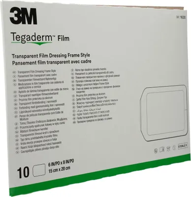 Produktbild von 3M 1628, 15 x 20 cm, Rechteckig, Transparent, CE, 10 Stück(e)