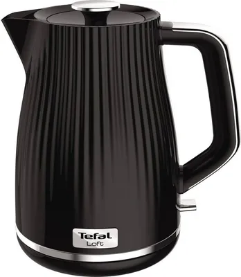 Zdjęcie produktu dla Tefal Loft KO250830 Czajnik 1,7 l 2400 W Filtr antywapienny czarny