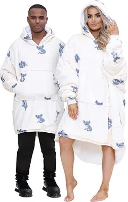 Produktbild von Übergroße, unisex Kuschelkopfbedeckung/Kapuzenpullover für Damen und Herren / Kapuzenpullover
