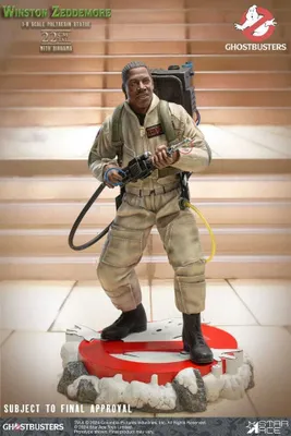 Produktbild von Ghostbusters Statue 1/8 Winston Zeddemore 22 cm