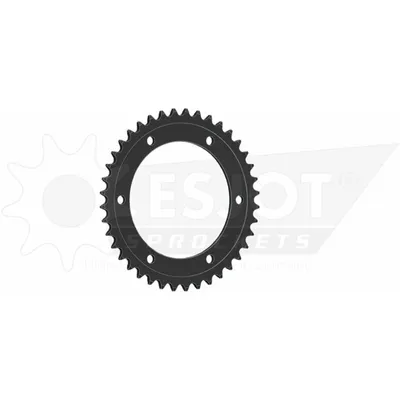 Produktbild von Kettenrad ESJOT 520 40Z Stahl schwarz