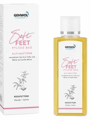 Produktbild von Gehwol Soft Feet Pflegebad Mandelöl Vanille Fußbad 200 ml