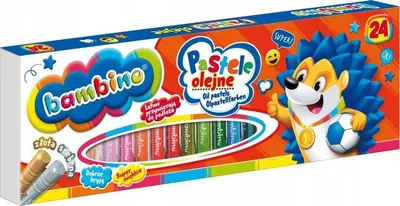 Imagen del producto de Bambino, lápices de cera, juego de 24 colores