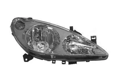 Produktbild von VAN WEZEL Scheinwerfer Rechts passend für PEUGEOT 307 CC (3B) 4040962V