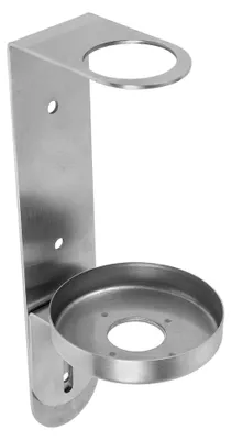Produktbild von Wandmontierter Seifenspenderhalter aus Edelstahl ohne Bohren