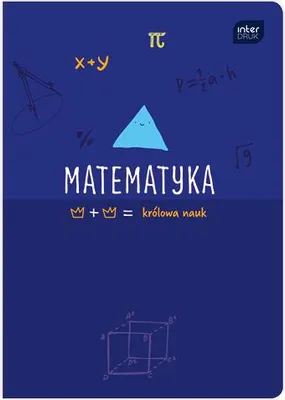 Zdjęcie produktu dla INTERDRUK Zeszyt A5 Matematyczny - Efektywna nauka w kolorowym stylu!