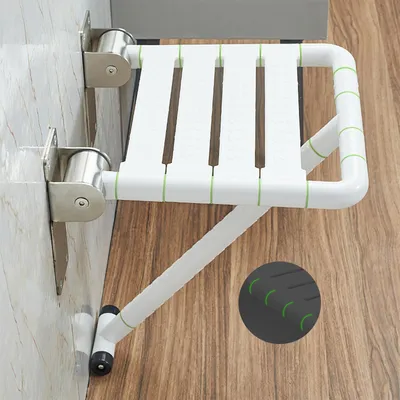 Image de Siège de douche pliable avec pieds de support