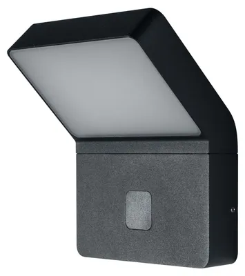 Obrázek produktu pro Nástěnné svítidlo OSRAM ENDURA LED, teplá bílá 3000 K, venkovní svítidlo, 12 W, skrytý pohybový senzor, IP44, 750 lm, tlakově lité hliníkové těleso, tmavě šedá