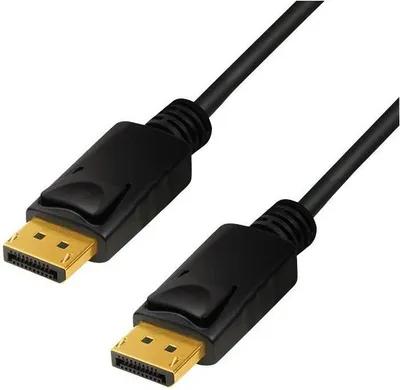Produktbild von Techly DisplayPort 1.4 Anschlusskabel, M/M,  2m, schwarz