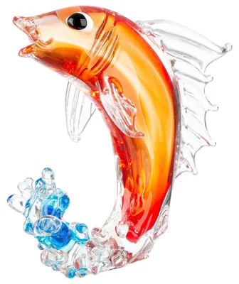 Produktbild von Casablanca by Gilde Figur Fisch Piscium rot H. 22 cm, 59382