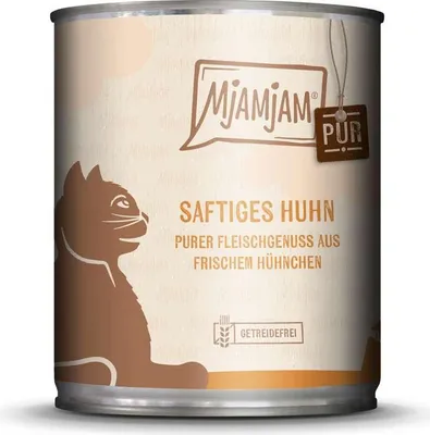 Obrázok produktu pre MjAMjAM 11182, Dospelý, Akékoľvek plemeno, Kuracie mäso, Srdce, Pečeň, 800 g, Bez obilnín