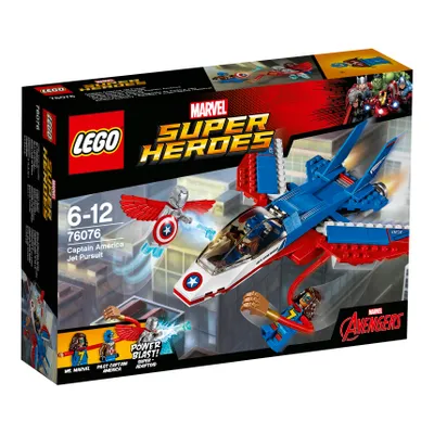 Produktbild von LEGO® Marvel Super Heroes™ Captain America: Düsenjet 76076