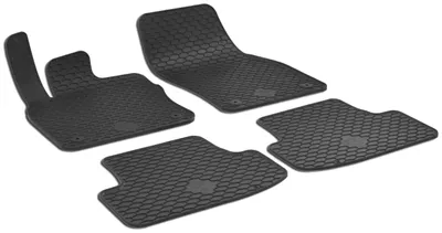 Produktbild von WALSER DirtGuard Gummi Fussmatten Auto für Audi Q2 (GAB) 06/2016-Heute, 100% passgenaue Auto Fußmatten, robuste Universal Fußmatte Auto, Gummimatten Auto