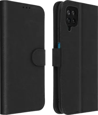 Obrázok produktu pre Avizar, flipové puzdro, peňaženka, umelá koža pre Samsung Galaxy A12, čierne