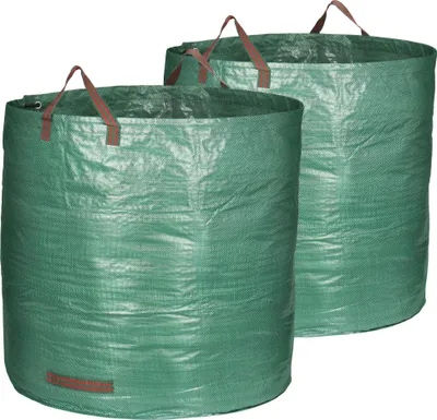Produktbild von XXL Gartensack mit Griff, reißfest, für Laub und Grünabfall