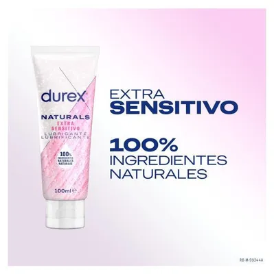 Imagen del producto de DUREX - Lubricante Natural Extra Sensitivo 100 ml