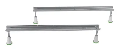 Produktbild von Polysan Stützfüße für Acryl Badewanne Polysan, 51,5-74,5cm, Paar