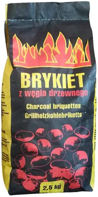 Obrázek produktu pro Dřevěné Uhlí Brikety 2,5 Kg - W-994Wgd Bx