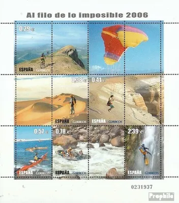 Produktbild von Briefmarken Spanien 2006 Mi 4110-4115 Kleinbogen (kompl.Ausg.) postfrisch Fernseh-Dokumentarserie