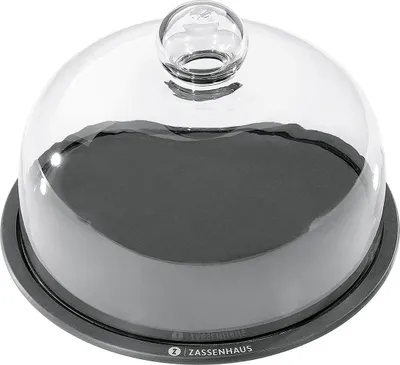 Zdjęcie produktu dla Dzwonek do sera ze szklaną pokrywką dm 23cm Comfort Plus