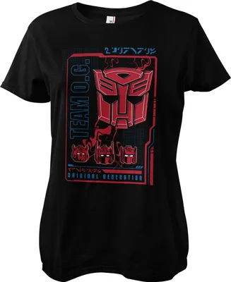 Produktbild von Autobots Original Generation Girly Tee - Small - Black
