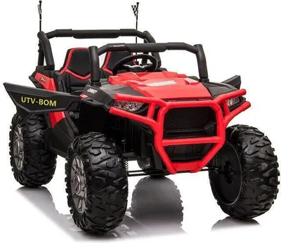 Produktbild von Kinderfahrzeug - Elektro Auto "Buggy 999" - 12V10AH Akku,4 Motoren- 2,4Ghz, Allrad+2 Sitzer+Ledersitz+EVA
