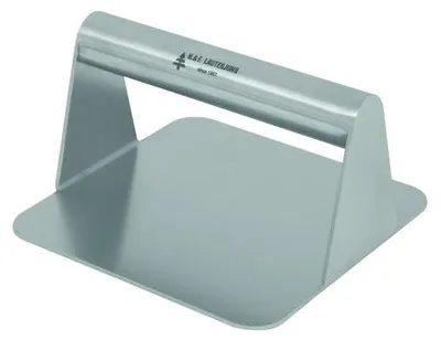 Produktbild von Burger-Smasher Burgerpresse Fleischbeschwerer Eckig Edelstahl 140x140mm