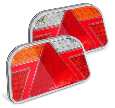 Immagine prodotto di Illuminazione per rimorchi con fendinebbia, luci posteriori a LED, 12 V/24 V