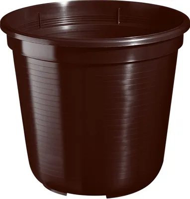 Produktbild von Geli Blumentopf STANDARD Braun Ø 40 cm - Kunststoff